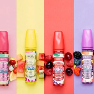 Dinner Lady 50ml Shortfill E-Liquid - Fruit Series  70/30 VG/PG image 1