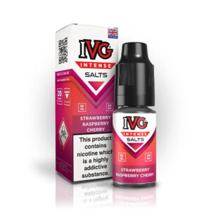 IVG Intense Nic Salts - 20mg - Strawberry Raspberry Cherry image