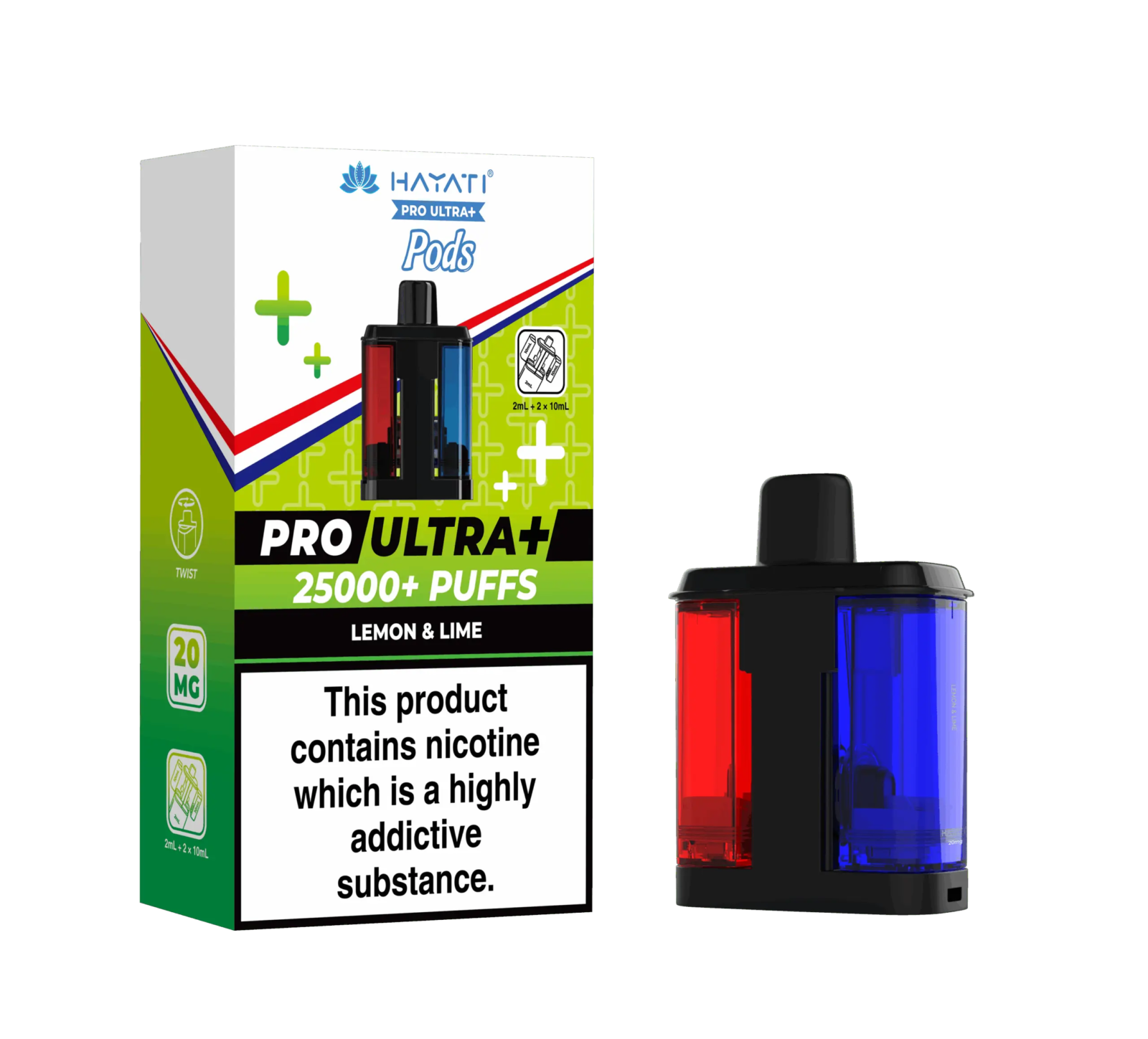 Hayati Pro Ultra Plus 25K Prefilled Pods image 0