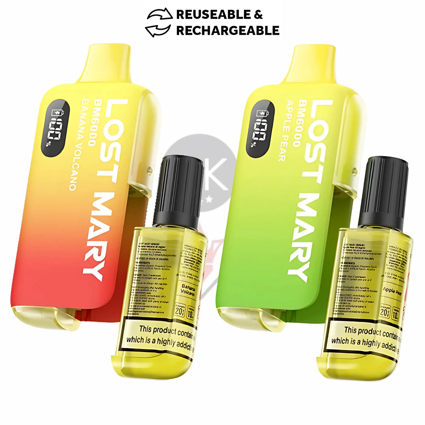 Lost Mary BM6000 Pod Kit – Rechargeable Refillable Vape | 6000 Puffs image 0