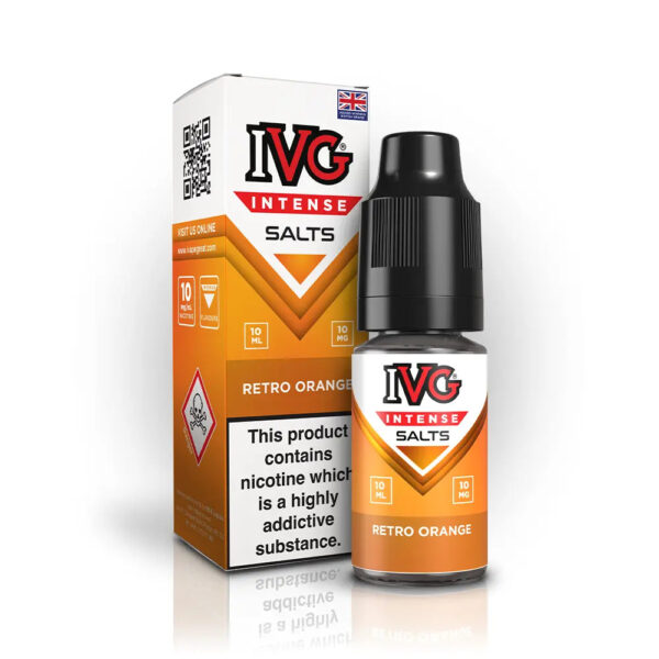 IVG Intense Nic Salts - 10mg - Retro Orange image