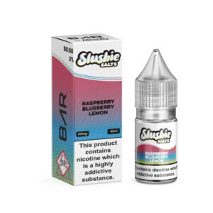 BAR Salts by Slushie 10ml - 10MG - Rasberry Blueberry Lemon image