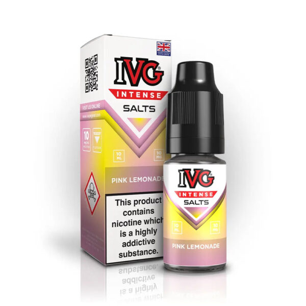 IVG Intense Nic Salts - 10mg - Pink Lemonade image