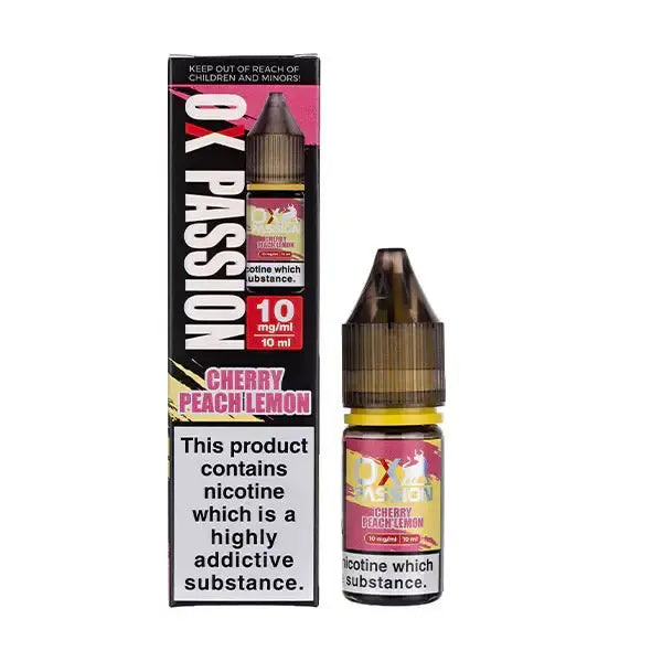 OXVA OX Passion Nic Salts 10ml - 20MG - Cherry Peach Lemon image