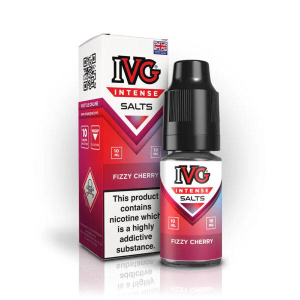 IVG Intense Nic Salts - 10mg - Fizzy Cherry image