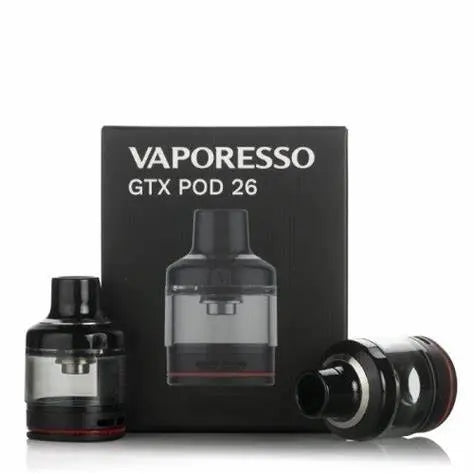 Vaporesso GO 26 Replacement Pods | 2ml / 5ml | 2pcs/pack image 0 Vaporesso GO 26 Replacement Pods | 2ml / 5ml | 2pcs/pack image 0