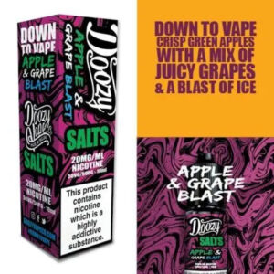 Doozy Nic Salts 10ml - 20MG - Apple & Grape Blast image