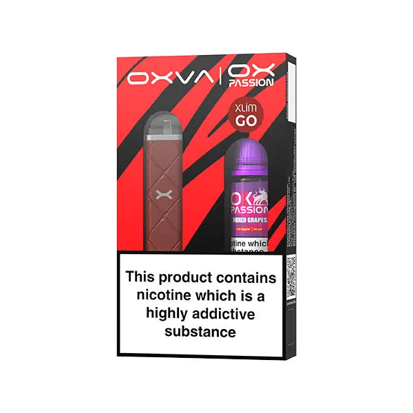 OXVA Xlim Go Pod Kit - Gift Pack (with 10mg Nic Salt) Oxva