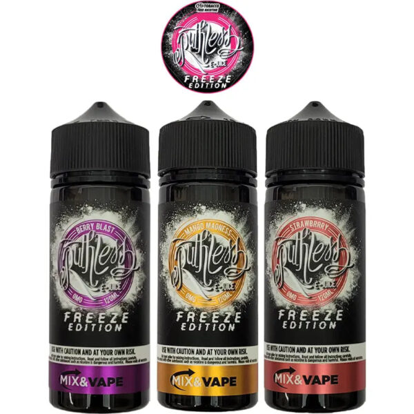Ruthless Freeze Edition 100ml Shortfill E-liquids 70/30 VG/PG - Cherry Bomb image