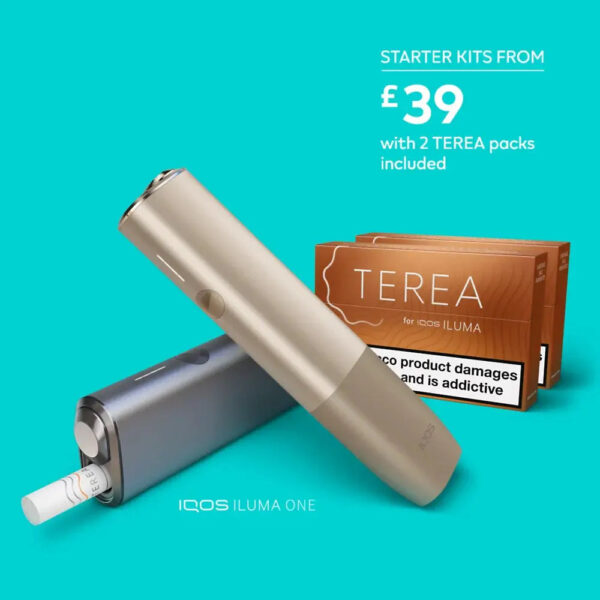 IQOS ILUMA ONE Starter Kit | All-in-one | Free (2 Pack) of TEREA Sticks IQOS