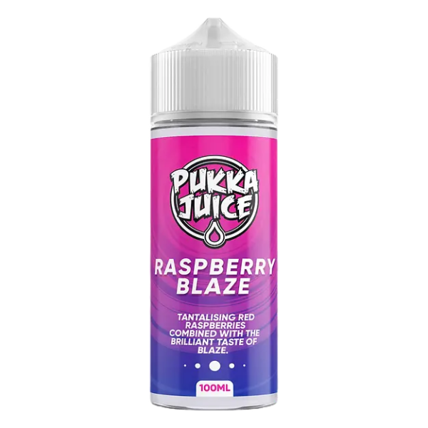 Pukka Juice 100ml E-Liquid Shortfill 70/30 VG/PG - Raspberry Blaze image