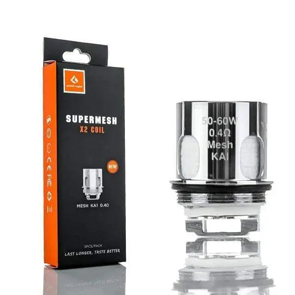 Geekvape Super Mesh X2 Coil 0.4ohm 5pcs for Aegis Legend Mini Kit image 0 Geekvape Super Mesh X2 Coil 0.4ohm 5pcs for Aegis Legend Mini Kit image 0