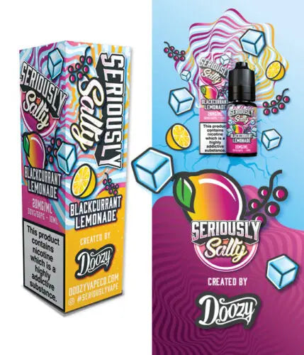 Doozy Nic Salts 10ml - 20MG - Seriously- Blackcurrant Lemonade image