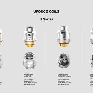 VOOPOO UFORCE N1/N2/N3/U2/U8 Replacement Coils 5pcs/pack image 0