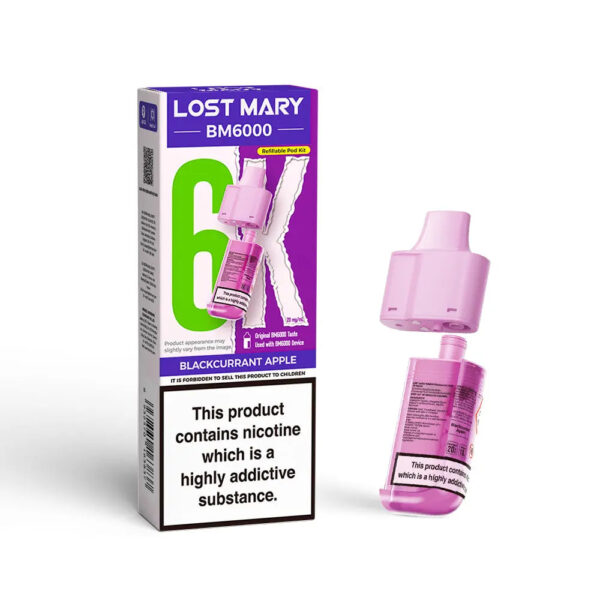 Lost Mary BM6000 Prefilled Pod 20mg Lost Mary