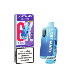 Lost Mary BM6000 Pod Kit – Rechargeable Refillable Vape | 6000 Puffs | 20mg Lost Mary
