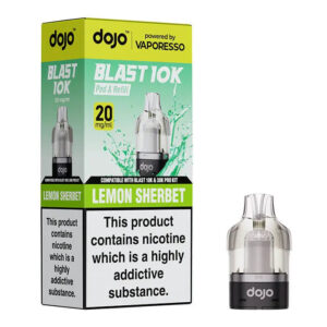 Vaporesso Dojo Blast 10K/30K Prefilled Pod + 10ml Refill Container Vaporesso