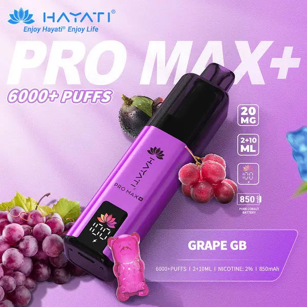 Hayati Pro Max+ 6000 Puff Pod Kit Hayati