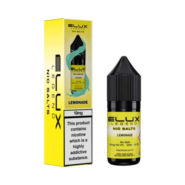Elux Legend Nic Salts 10ml - 10MG Elux
