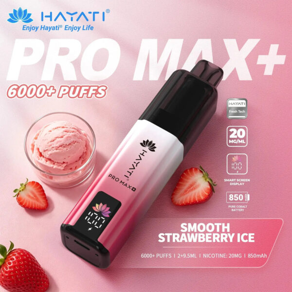 Hayati Pro Max+ 6000 Puff Pod Kit Hayati