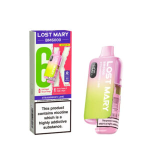 Lost Mary BM6000 Pod Kit – Rechargeable Refillable Vape | 6000 Puffs | 20mg Lost Mary