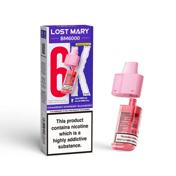 Lost Mary BM6000 Prefilled Pod 20mg Lost Mary