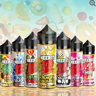 Keep It 100 E Liquid 100ml Shortfill 70/30 VG/PG image 0 Keep It 100 E Liquid 100ml Shortfill 70/30 VG/PG image 0