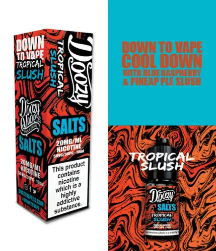Doozy Nic Salts 10ml - 20MG - Tropical Slush image