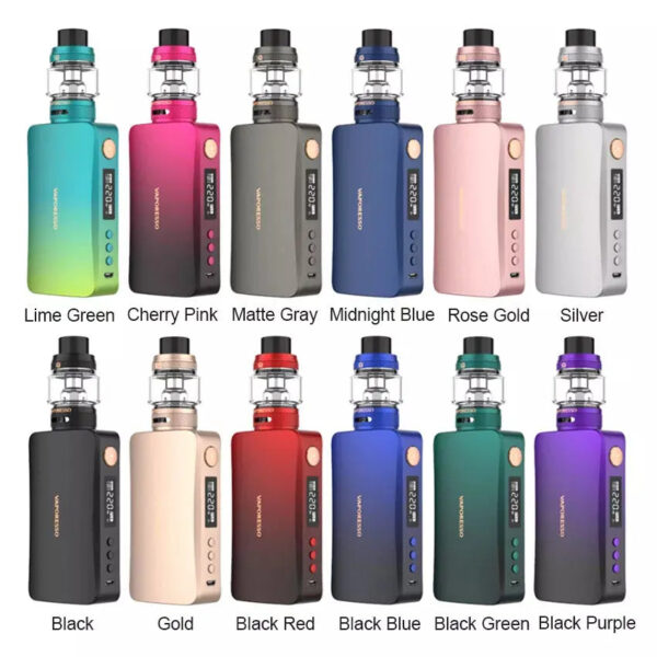 Vaporesso Gen S 220w Kit with NRG-S Mini Tank | GT/GT4 Meshed Coil Vaporesso