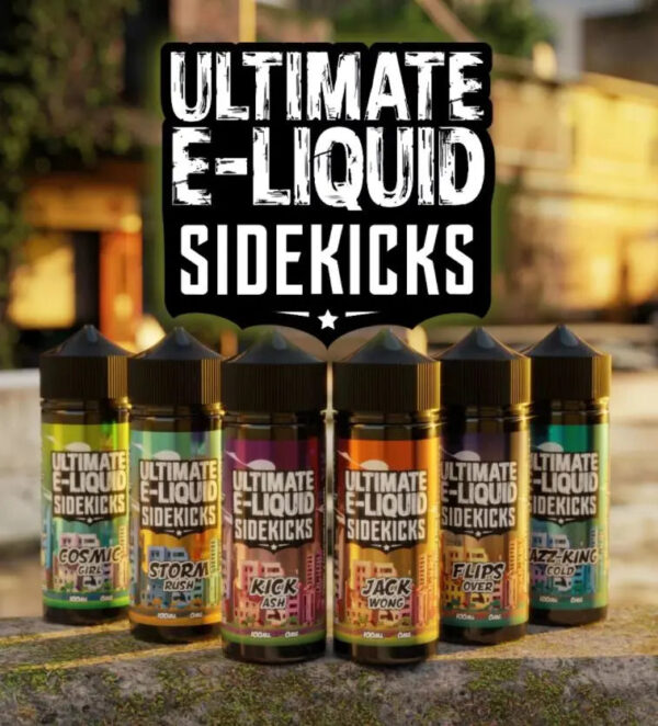 Ultimate E-liquid Sidekicks E-liquid 100ml Shortfill 70/30 VG/PG image 0 Ultimate E-liquid Sidekicks E-liquid 100ml Shortfill 70/30 VG/PG image 0