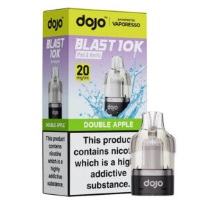 Vaporesso Dojo Blast 10K Prefilled Pod + 10ml Refill Container - Double Apple image