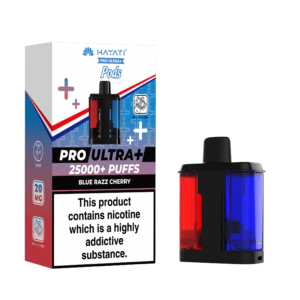 Hayati Pro Ultra Plus 25K Prefilled Pods - Blue Razz Cherry image
