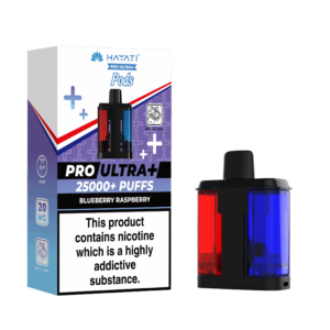 Hayati Pro Ultra Plus 25K Prefilled Pods - Blueberry Raspberry image