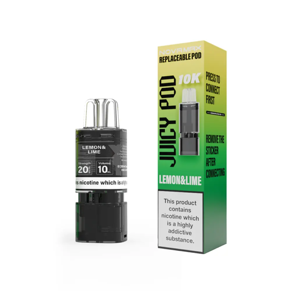 Juicy Pod NovaMax 10K Prefilled Pods - Lemon and Lime image