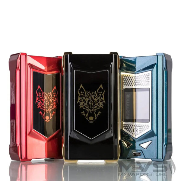 SnowWolf MFeng UX 200w Mod | £19.99 Only - Chrome Blue image