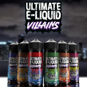 Ultimate Puff Premium E Liquid 100ml Shortfill l Villian Range  70/30 VG/PG image 0