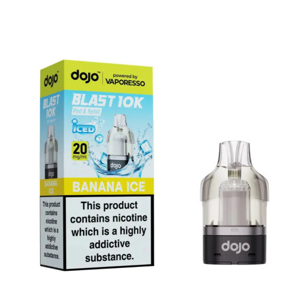 Vaporesso Dojo Blast 10K Prefilled Pod + 10ml Refill Container Vaporesso