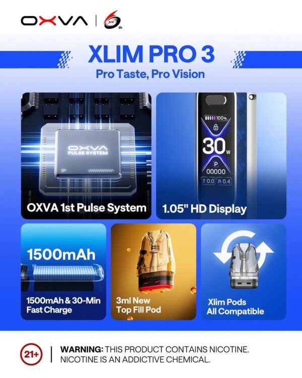 OXVA Xlim Pro 3 Kit Oxva