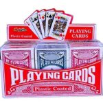 Plastic Coated Playing Cards My Store