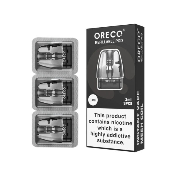 Oreco Replacement Pods Side-Fill (3-Pack) Oreco