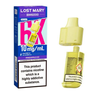 Lost Mary BM6000 Replacement Prefilled Pods — 10mg Lost Mary
