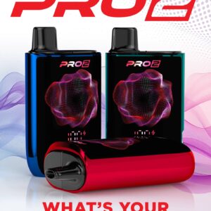 IVG Pro 2 Device Only rechargeable pod vape with 1000mAh battery touchscreen display USB-C charging