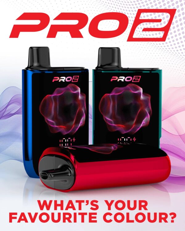 IVG Pro 2 Device Only rechargeable pod vape with 1000mAh battery touchscreen display USB-C charging