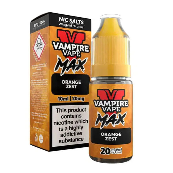 Vampire Vape Max Nic Salts 10mg UK Vape Kings