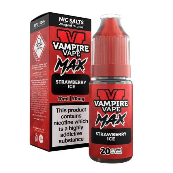 Vampire Vape Max Nic Salts 10mg UK Vape Kings