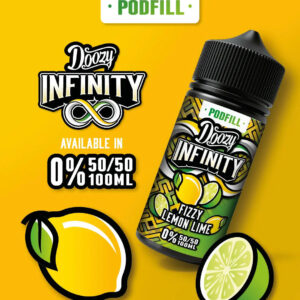 Doozy Infinity Pod Fill 50/50 100ml Shortfill E-Liquid Doozy