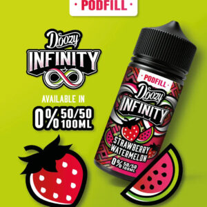 Doozy Infinity Pod Fill 50/50 100ml Shortfill E-Liquid Doozy