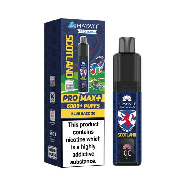 Hayati Pro Max+ 6000 World Cup (Scotland) Hayati