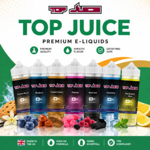 Top Juice 100ml 80/20 VG/PG Shortfill E-Liquid Top Juice
