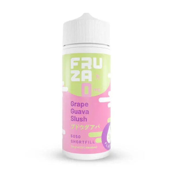 Fruza Grape Guava Slush 100ml Shortfill E-liquid Fruza Fruza Grape Guava Slush 100ml Shortfill E-liquid Fruza